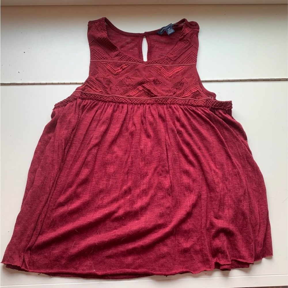 American Eagle Red Tank